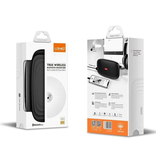 LDNIO-BTS 11 Wireless Bluetooth Speaker With 5000mAh Power Bank Best Bluetooth Speaker - ValueBox