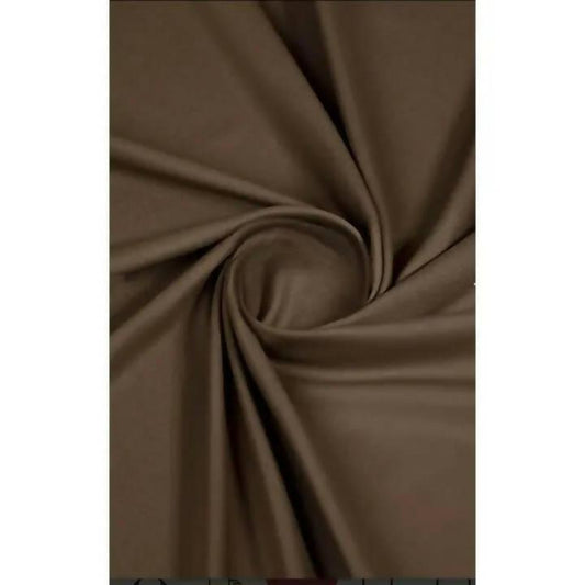 Pure Brown Suit Of Washing-Wear Unstitched Fabric For Men (shalwarkameez)