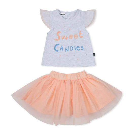 Sweet Candy 2 Piece Shirt & Skirt