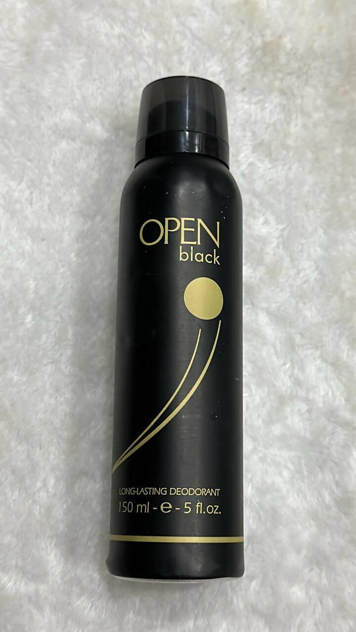 Open Black Long-lasting Deodorant 150 Ml - ValueBox