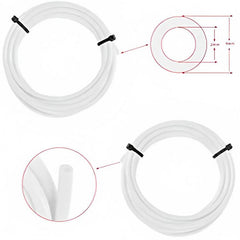 PTFE Teflon Tube with PC4-M6 Quick Fitting & PC4-M10 Fitting for 3D Printer 1.75mm Filament - ValueBox