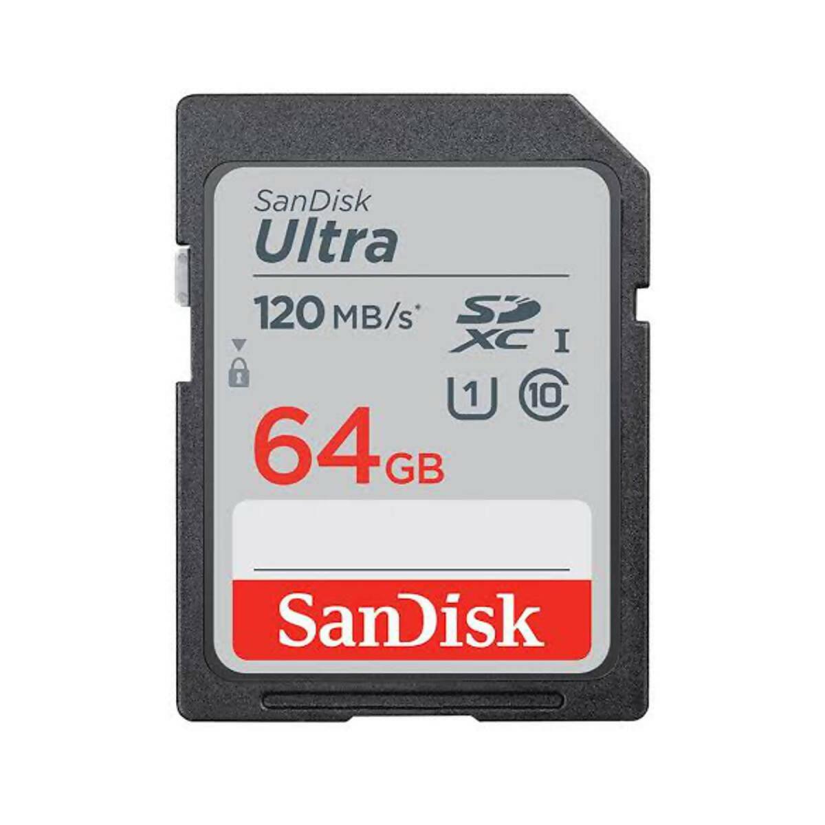 SanDisk Ultra 64GB MicroSD UHS-I 80Mb/S Memory Card