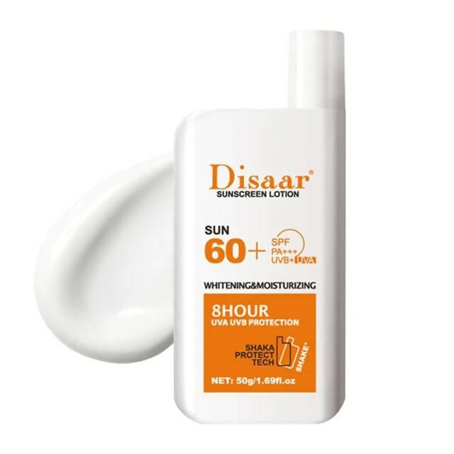 Disaar SPF 60 Sunscreen Lotion 50g Whitening - ValueBox