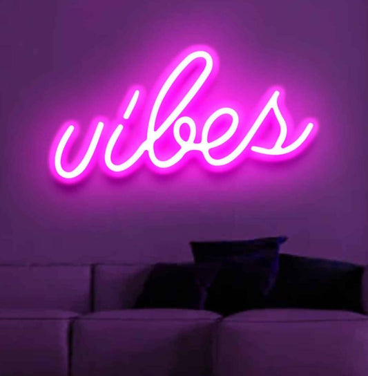 Vibes Neon Sign - Neon Light - ValueBox