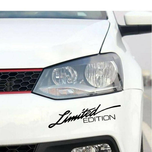 Limited Edition (Black) Waterproof Sticker for Car, - ValueBox