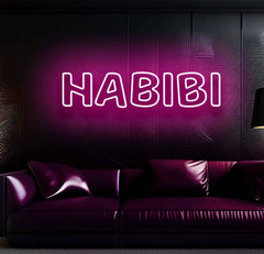 Habibi Neon Sign - ValueBox