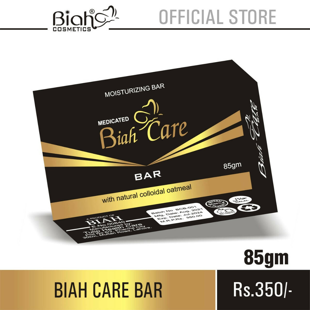 Biah Cosmetics - Care Moisturizing Bar