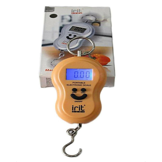 Portable Electronic Scale - 50 Kg - Yellow