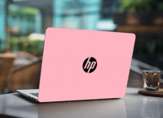 Hp Logo Pink Background, Laptop Skin Vinyl Sticker Decal, 12 13 13.3 14 15 15.4 15.6 Inch Laptop Skin Sticker Cover Art Decal Protector Fits All Laptops - ValueBox