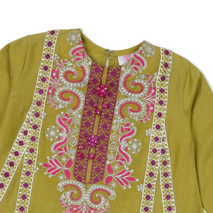 Harvest Embroidered Kurti - ValueBox