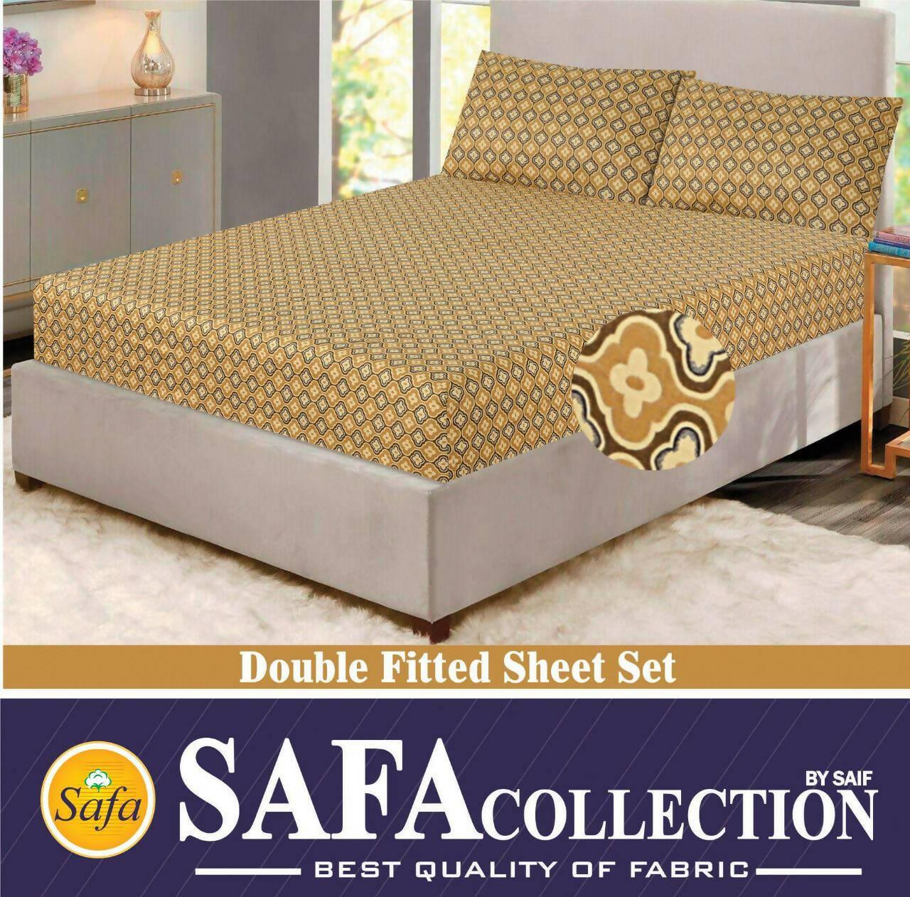 Fitted Bed Sheet Set 0084 - ValueBox