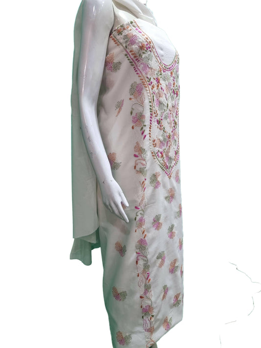 Summer Collection Cotton-New Design-Embroidered Unstitched-3PC Suit For Ladies