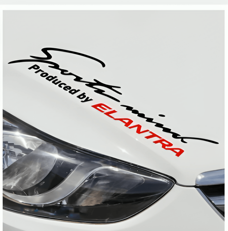 New Arrival Sports Mind On Car Lamp Eyebrow Car Covers Sticker Decal Car-Styling For hyundai elantra Accessories Vinyl Decals Creative Decals Design Waterproof Auto Tuning Styling Bumper Truck Decal Vinyl car sticker - ValueBox