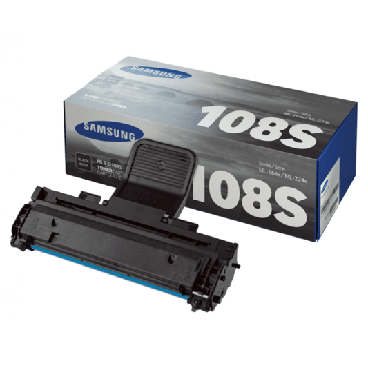Samsung 108S MLT-D108S Original Black Toner Cartridge - ValueBox