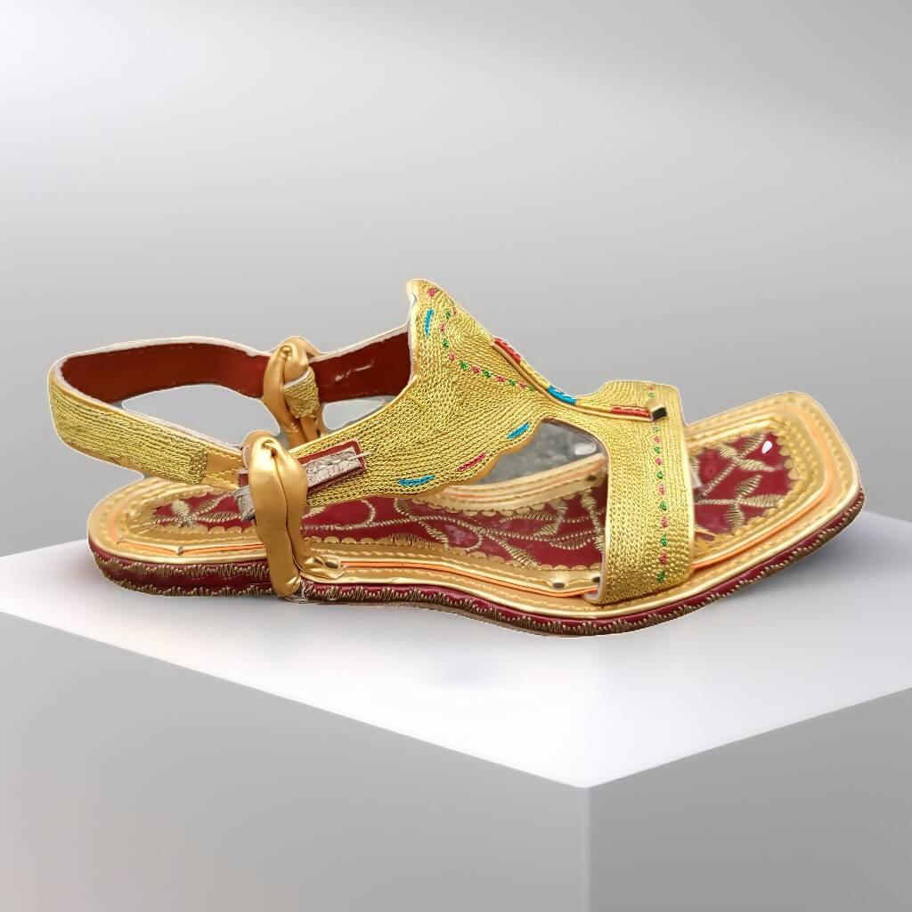 Lawa Zari Chappal Design - ValueBox