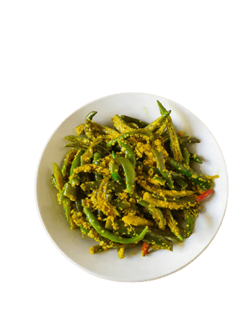 Home made Hari Mirch Achaar | Green Chilli Pickle | Premium Quality - 400 Grams - ValueBox