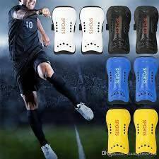 1 Pair Soccer Shin Guards Pads For Adult Kids Football Shin Pads Leg Sleeves Soccer Shin Pads Adult Knee Support Protector - ValueBox
