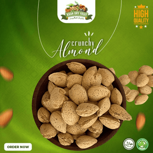 Almonds With Soft Shell 500gm Packets