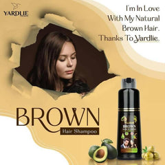 Yardlie Professional Brown Hair color shampoo