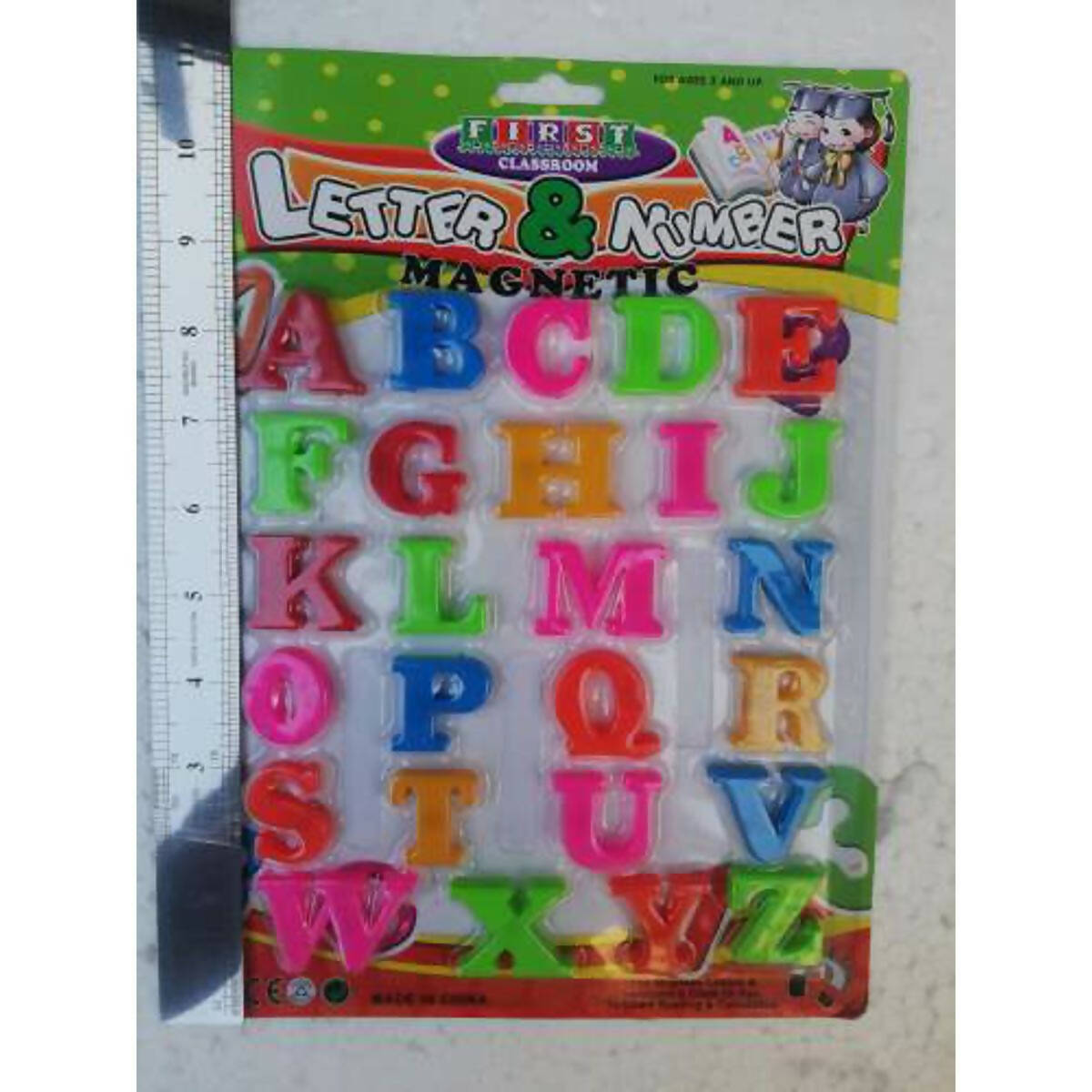 Pack Of Medium Size Magnetic Alphabet Letters Refrigerator Magnets