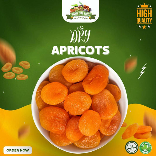 Freshly Packed Dried Apricots - 500gm Pack
