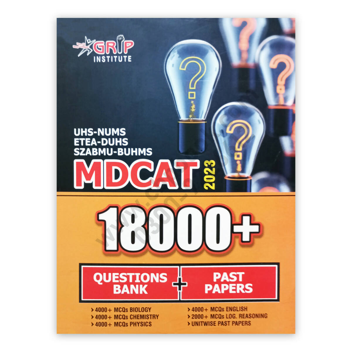 Grip MDCAT Book 18000 MCQs