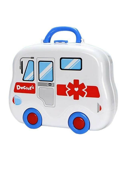 Doctor Pretend Play Set Briefcase - White - ValueBox