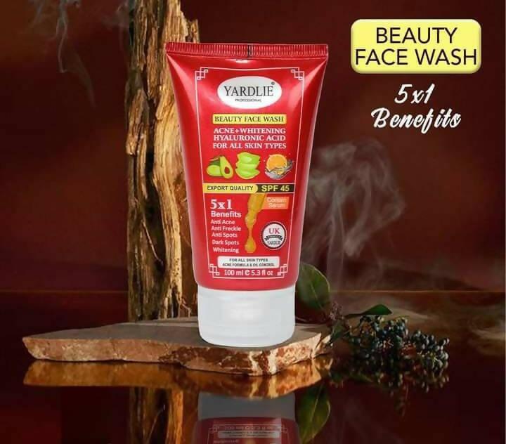 Yardlie Professional Beauty Face Wash + Sunblock SPF45. - ValueBox