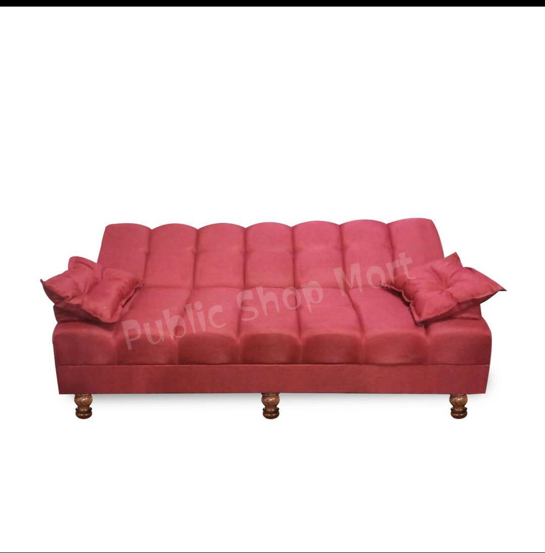 Sofa Combed Maroon Juit 3 Seater Stylish Design Colour Can be Customised - ValueBox
