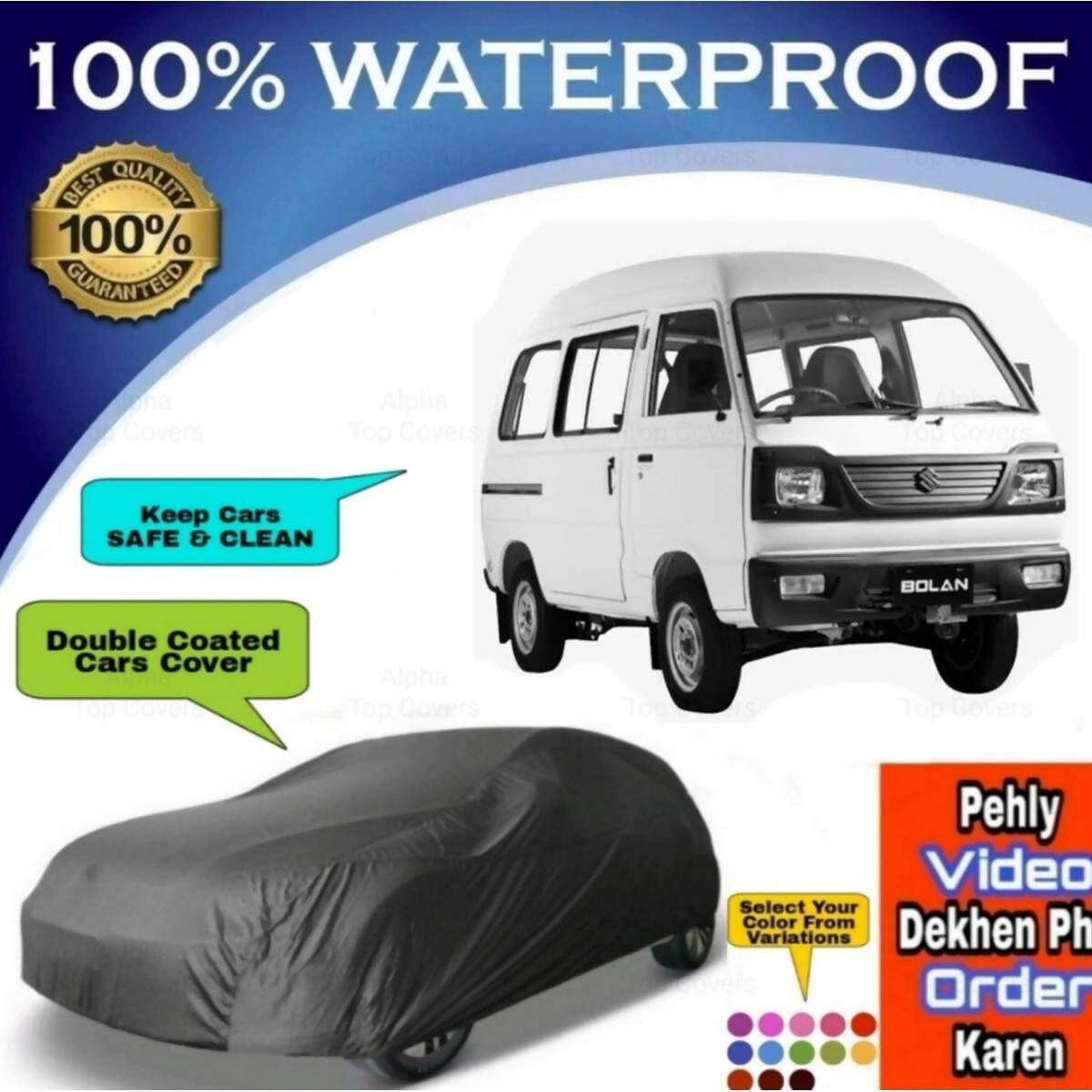 Double COATED ALPHA Car Cover For Suzuki Carry Bolan - ValueBox