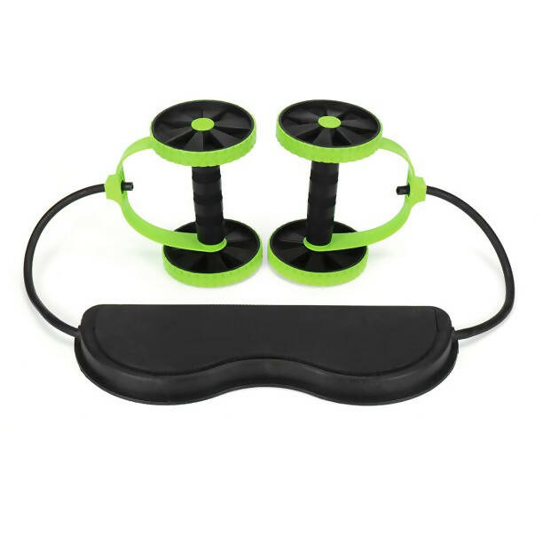 2-in-1 Double AB Roller Wheel Fitness Abdominal Core Exercise Equipment