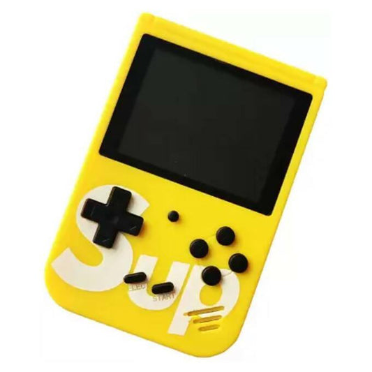 UP 400 in 1 Games Retro Game Box Console Handheld Game PAD Gamebox - Yellow - ValueBox