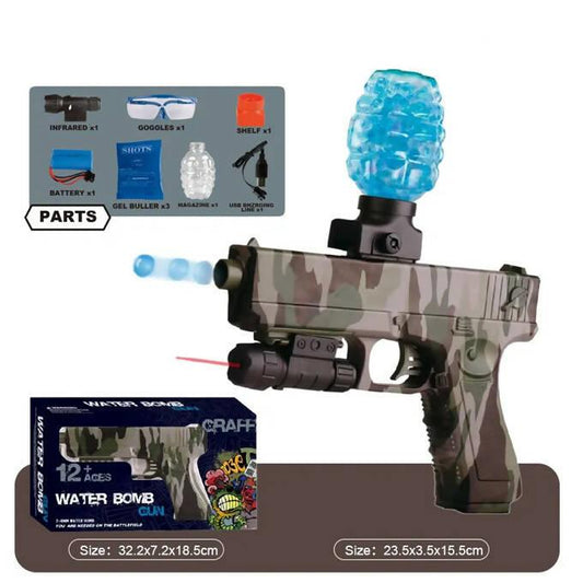Electric Gel Blaster Rechargeable Electric Toygun for kids - Trending Gel Blaster Toygun For Kids - Assorted Colors