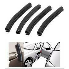 4Pc Universal Car Door Guard Door Protect Cover Door Buffer Black - ValueBox