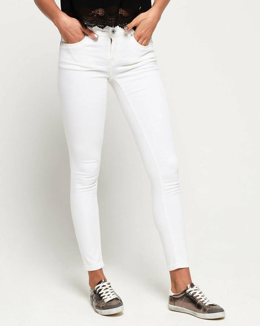 White Skinny Jeans Girls Branded Denim