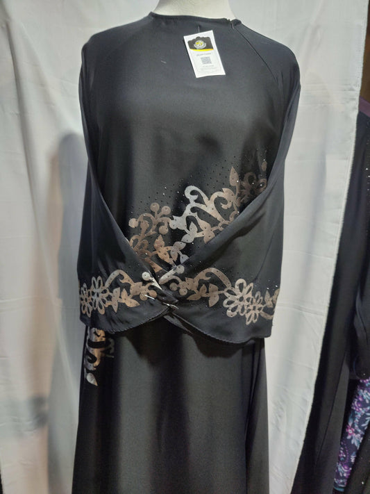 Arabic Style Embroided Design abaya