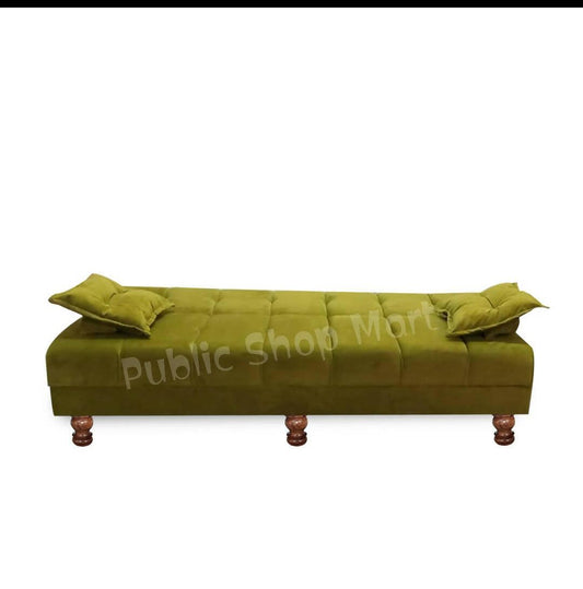 Sofa Combed Apple Green 3 Seater Stylish Design Colour Can be Customised