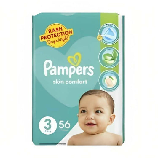 Pampers Skin Comfort Size 3 (5 - 9 kg) 56 pcs