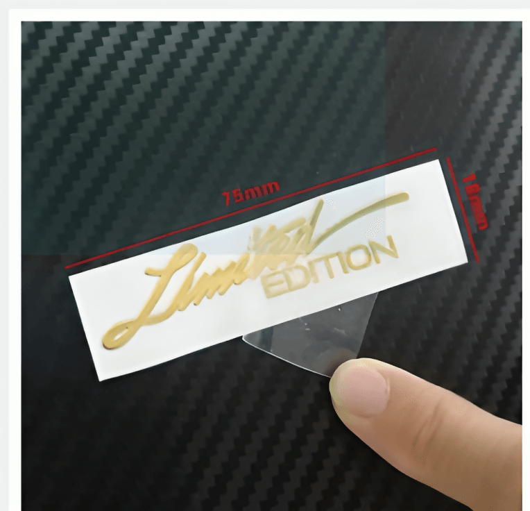 1PC LIMITED EDITION Car Stickers And Decals Car Bumper Sticker Door Body Window Sticker 7.5cmx1.8cm Car Styling Decoration - ValueBox