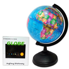 World Map Globe with Rotating Stand - 6 inch - ValueBox
