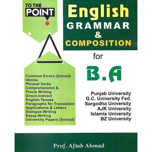 To The Point English Grammar & Composition For BA - ValueBox