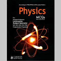 Caravan Book Of Physics MCQs With Concept Review | Guide For Lectureship, Subject Specialist, Post Graduation, GRE, GAT, CSS, PCS, FPSC PPSC & NTS | New Edition | According to The Latest Pattern | Carvan Book House - ValueBox