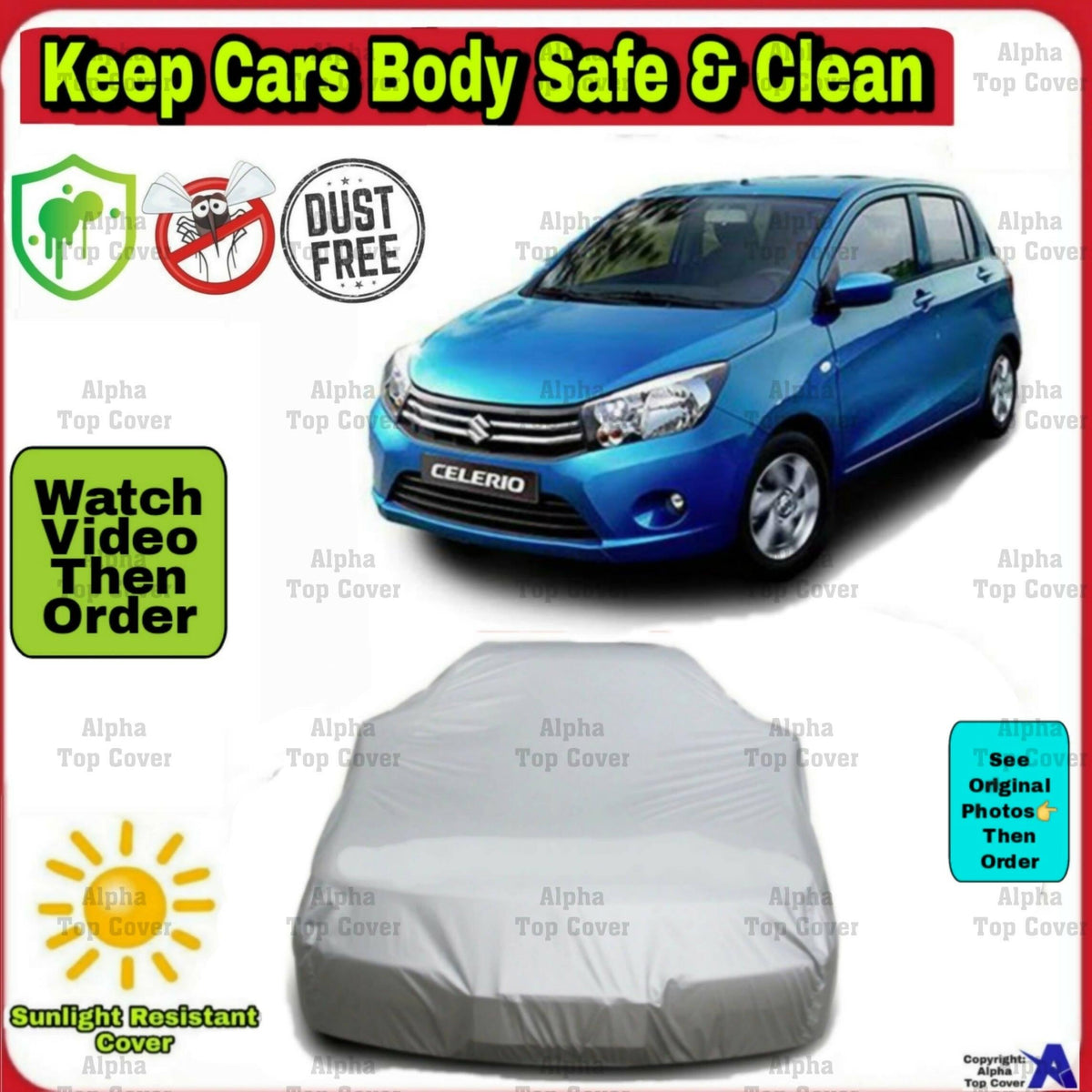 Suzuki Celerio Car Cover - ValueBox