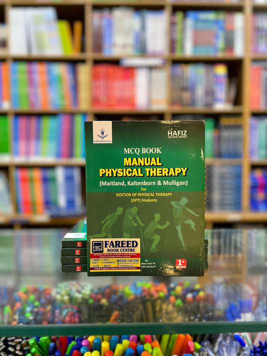 HAFIZ HELPER SERIES MCQS BOOK OF MANUAL PHYSICAL THERAPY FOR DPT - ValueBox