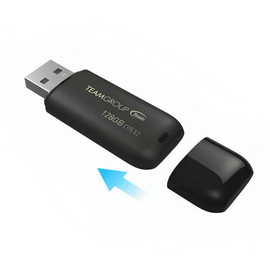 TEAMGROUP C175 128GB USB 3.2 Flash Drive External Storage Thumb Drive Memory Stick