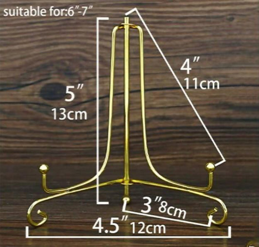 Iron Display Stand Iron Easel Plate Display Photo Holder Stand - ValueBox