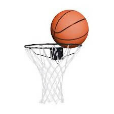 Basket Ball With free Net and steal ring