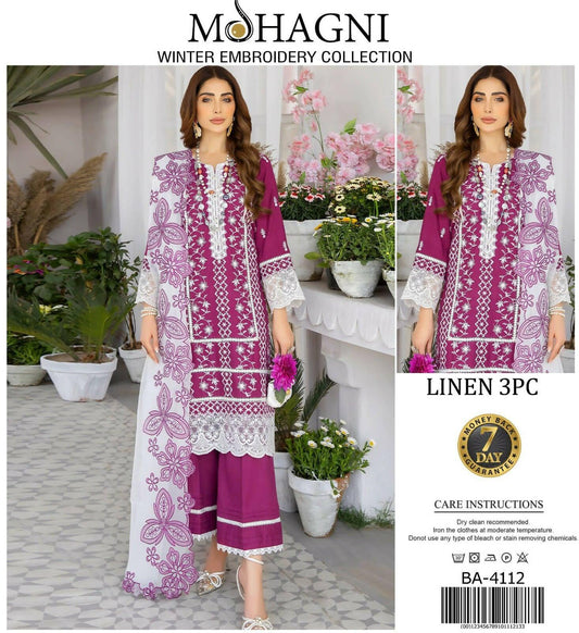 Digital Printed Linen suit