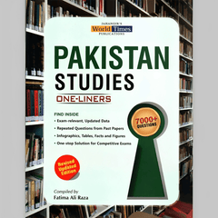 Jahangir's Pakistan Studies One Liners | Compiled by Fatima Ali Raza | 7000+ Questions | Published by World Times Publications JWT | Books n Books - ValueBox