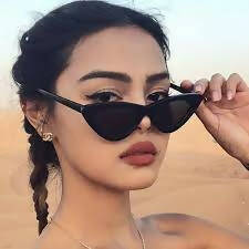 Cat Eye Triangle Frame Sunglasses for Women & Men